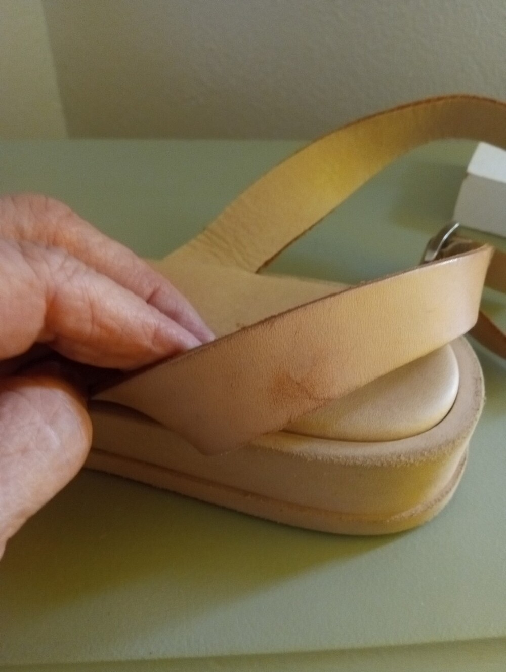SEYCHELLES Ankle Strap Tan Sandals | 8.5 - Picture 9 of 9